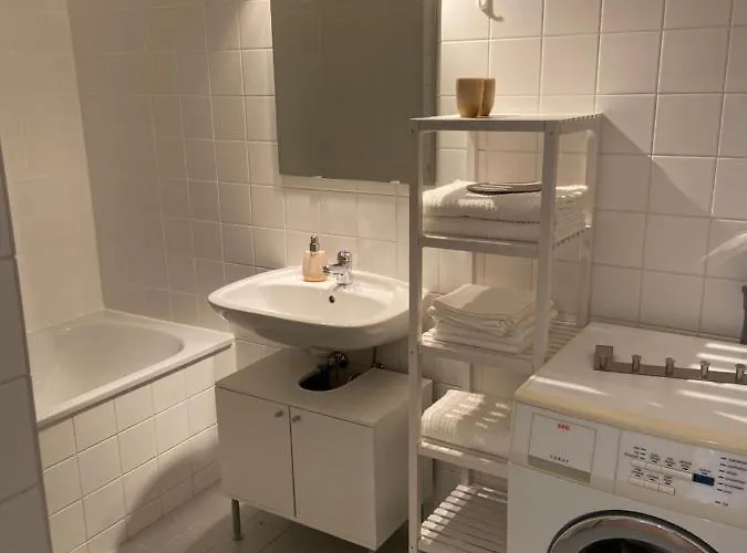 Apartmán Bright With A Free Parking Garage @ Wienerberg Vídeň