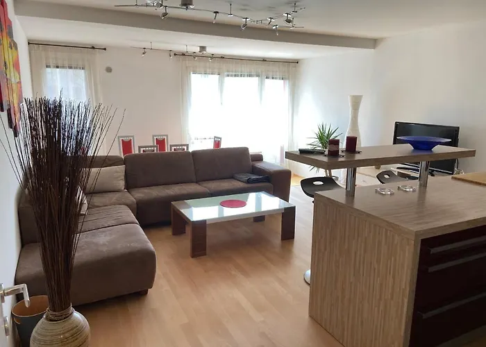 Apartmán Bright With A Free Parking Garage @ Wienerberg Vídeň